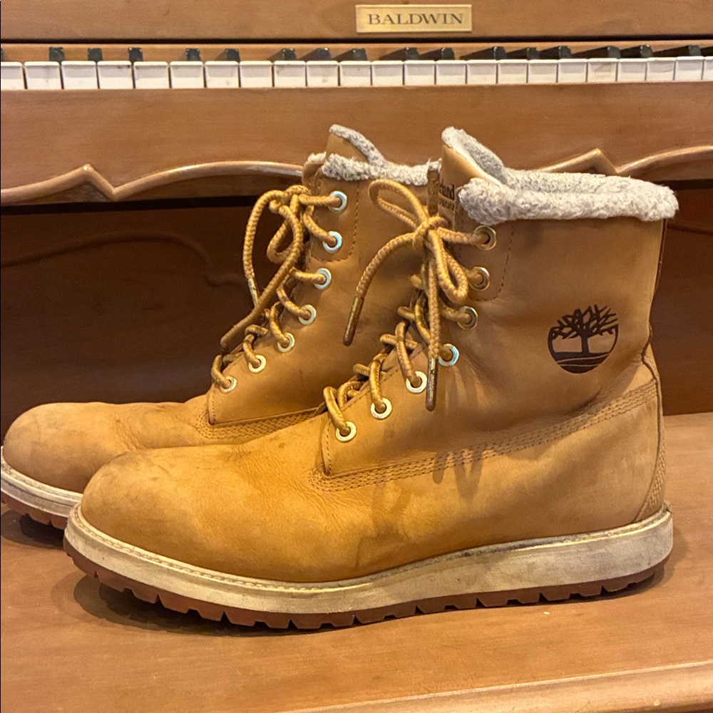 Timberland Men's Wheat Leather Boots